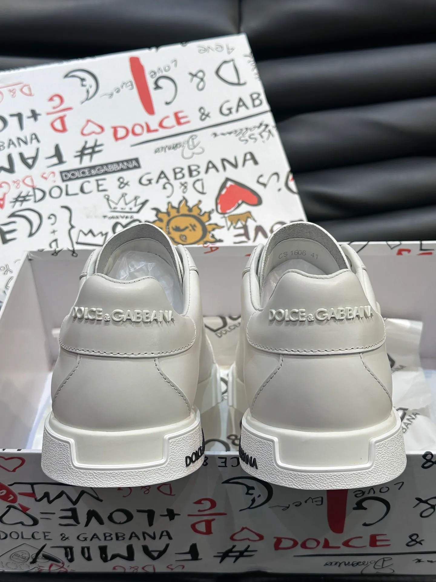 Men's shoes 💰p380 "DG" premium men's casual sports shoes! Imported original cowhide, imported original hardware, exquisite and luxurious, super A level! Compared with the genuine product at the counter, the version is no worse at all! Size:38-45 (46 customized)